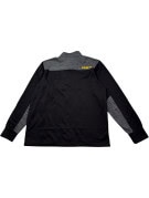 COLOSSEUM FELPA MEZZA ZIP COLLEGIATE NERO ANTRACITE UOMO PRE OWNED L