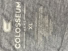 COLOSSEUM T SHIRT GRAPHIC GRIGIO UOMO PRE OWNED XL