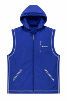 COLUMBIA GILET SPORTY BLU UOMO PRE OWNED XL