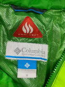 Columbia Omni-Heat Puffer Jacket Lime Green with Hood Unisex M