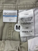 COLUMBIA BERMUDA CARGO UTILITY GRIGIO STONE UOMO PRE OWNED M
