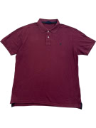 Conte of Florence Polo Bordeaux Regular Fit da Uomo XL