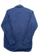 CONTE OF FLORENCE SHIRT VINTAGE DOUBLE POCKET BLUE MEN'S L