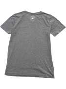 Converse T-Shirt Casual Logo Pocket Γκρι Γυναικείο M