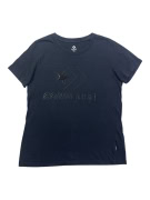 CONVERSE T-SHIRT LOGO NERO DONNA M