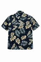 COTTON REEF ΠΟΥΚΑΜΙΣΟ TROPICAL NAVY ΓΥΝΑΙΚΕΙΟ PRE OWNED L