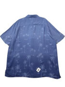CRAFT AND BARROW CAMICIA TROPICAL BLUE UOMO PRE OWNED L