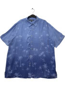 CRAFT AND BARROW CAMICIA TROPICAL BLUE UOMO PRE OWNED L