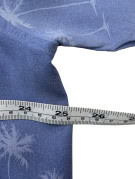 CRAFT AND BARROW CAMICIA TROPICAL BLUE UOMO PRE OWNED L