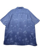 CRAFT AND BARROW CAMICIA TROPICAL BLUE UOMO PRE OWNED L