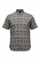 CREMIEUX ΠΟΥΚΑΜΙΣΟ FLORAL ΜΠΛΕ ΑΝΤΡΙΚΟ PRE OWNED L