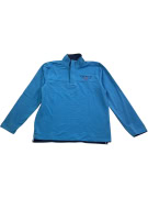 Crew Clothing Company 1/4 Zip Sweatshirt Casual Logo Blue Men’s L