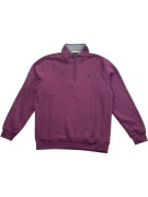 Crew Clothing Company 1/4 Zip Sweatshirt Purple Men’s L