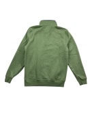 Crew Clothing Company Φούτερ Half-Zip CASUAL Κεντητό Λογότυπο Πράσινο Ανδρικό M