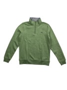 CREW CLOTHING COMPANY Φούτερ Half-Zip Casual Logo Πράσινο Ανδρικό M