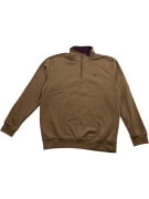 CREW CLOTHING COMPANY ΦΟΥΤΕΡ ΜΕ ΦΕΡΜΟΥΑΡ 1/4 CASUAL ΛΟΓΟΤΥΠΟ ΚΑΦΕ ΑΝΔΡΙΚΟ XL