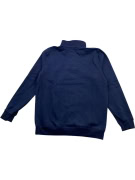 CREW CLOTHING COMPANY ΦΟΥΤΕΡ ΜΕ ΦΕΡΜΟΥΑΡ 1/4 CASUAL ΛΟΓΟΤΥΠΟ ΜΠΛΕ ΑΝΔΡΙΚΟ XL