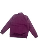 CREW CLOTHING COMPANY felpa con zip a 1/4 (quarter zip) logo bordeaux da uomo L