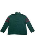 Crew Clothing Company Μπλούζα Polo Rugby Casual Ριγέ Πράσινο Μπορντό Ανδρική L