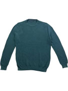 Crew Clothing Company Πλεκτή Μπλούζα Πράσινη Ανδρική XXL