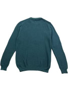 Crew Clothing Company Πλεκτή Μπλούζα Πράσινη Ανδρική XXL