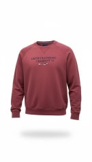 CREW CLOTHING ΦΟΥΤΕΡ EMBROIDERED LOGO ΦΟΥΞΙΑ ΑΝΔΡΙΚΟ XXL