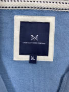 CREW CLOTHING ΦΟΥΤΕΡ ΜΕ ΦΕΡΜΟΥΑΡ CASUAL ΛΟΓΟΤΥΠΟ ΠΡΑΣΙΝΟ-ΠΕΤΡΟΛ ΑΝΔΡΙΚΟ XL