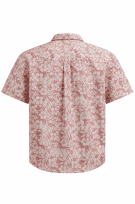 CROFT AND BARROW HAWAIIAN PRINT SHIRT PINK MENS PRE OWNED XL