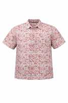 CROFT AND BARROW HAWAIIAN PRINT SHIRT PINK MENS PRE OWNED XL