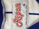 CRUSADER CANOTTA BASEBALL RIGATA BIANCA UOMO PRE OWNED L