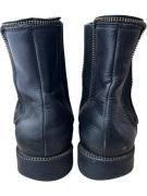 CULT CHELSEA BOOTS ZIP DESIGN BLACK WOMEN 37
