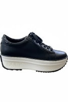 CULT SNEAKERS PLATFORM ΜΑΥΡΑ ΓΥΝΑΙΚΕΙΑ PRE OWNED EU 39