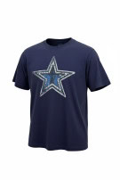 DALLAS COWBOYS AUTHENTIC T SHIRT GRAPHIC NAVY ΑΝΤΡΙΚΟ PRE OWNED M