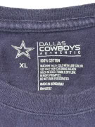 DALLAS COWBOYS TEE GRAPHIC NAVY ΑΝΤΡΙΚΟ PRE OWNED XL
