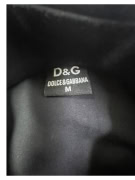 D&G DOLCE & GABBANA ΠΟΥΚΑΜΙΣΟ VINTAGE BIG LOGO ΜΑΥΡΟ ΑΝΔΡΙΚΟ M