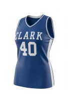 DELONG BASKETBALL JERSEY SPORTY BLUE UNISEX PRE OWNED M