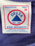 DELTA T-Shirt USA Washington DC Logo Μπλε Unisex M