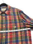 DENIM AND SUPPLY RALPH LAUREN ΠΟΥΚΑΜΙΣΟ ΚΑΡΟ ΠΟΛΥΧΡΩΜΟ ΑΝΤΡΙΚΟ PRE OWNED L