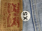 LEVIS. JEANS STRAIGHT LEG WASHED BLUE WOMEN PRE OWNED XS