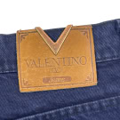 DENIM CO JEANS DA UOMO CLASSICI BLU LAVATO USATO