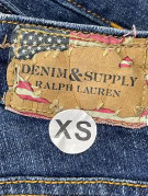 DENIM SUPPLY RALPH LAUREN ΤΖΙΝ ΠΑΝΤΕΛΟΝΙ WASHED ΜΠΛΕ ΑΝΤΡΙΚΟ PRE OWNED XS