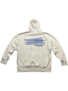 Denim Tom Tailor Φούτερ Hoodie Oversized Logo Print Εκρού Ανδρικό XXL