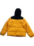 DENIM TOM TAILOR Μπουφάν Puffer Outdoor Logo Κίτρινο/Μαύρο Ανδρικό L