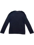 DENIM TOM TAILOR KNIT SWEATER MINIMAL NAVY MENS PRE OWNED L