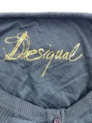 DESIGUAL Φόρεμα Midi Boho Logo Print Μπλε Σκούρο Γυναικείο S