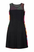DESIGUAL DRESS MINIMAL MULTICOLOR WOMEN PRE OWNED M