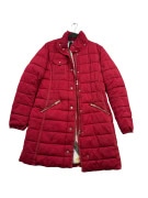 DESIGUAL ΜΠΟΥΦΑΝ PUFFER VINTAGE EMBOSSED ΚΟΚΚΙΝΟ ΓΥΝΑΙΚΕΙΟ L