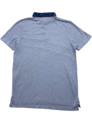 DESIGUAL POLO SHIRT DENIM COLLAR LOGO BLUE ΑΝΔΡΙΚΟ XL