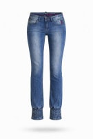 DESIGUAL ΤΖΙΝ ΠΑΝΤΕΛΟΝΙ VINTAGE ΜΠΛΕ ΓΥΝΑΙΚΕΙΟ PRE OWNED XS