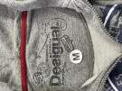 DESIGUAL ZIP HOODIE GRAPHIC ΓΚΡΙ ΓΥΝΑΙΚΕΙΟ PRE OWNED M